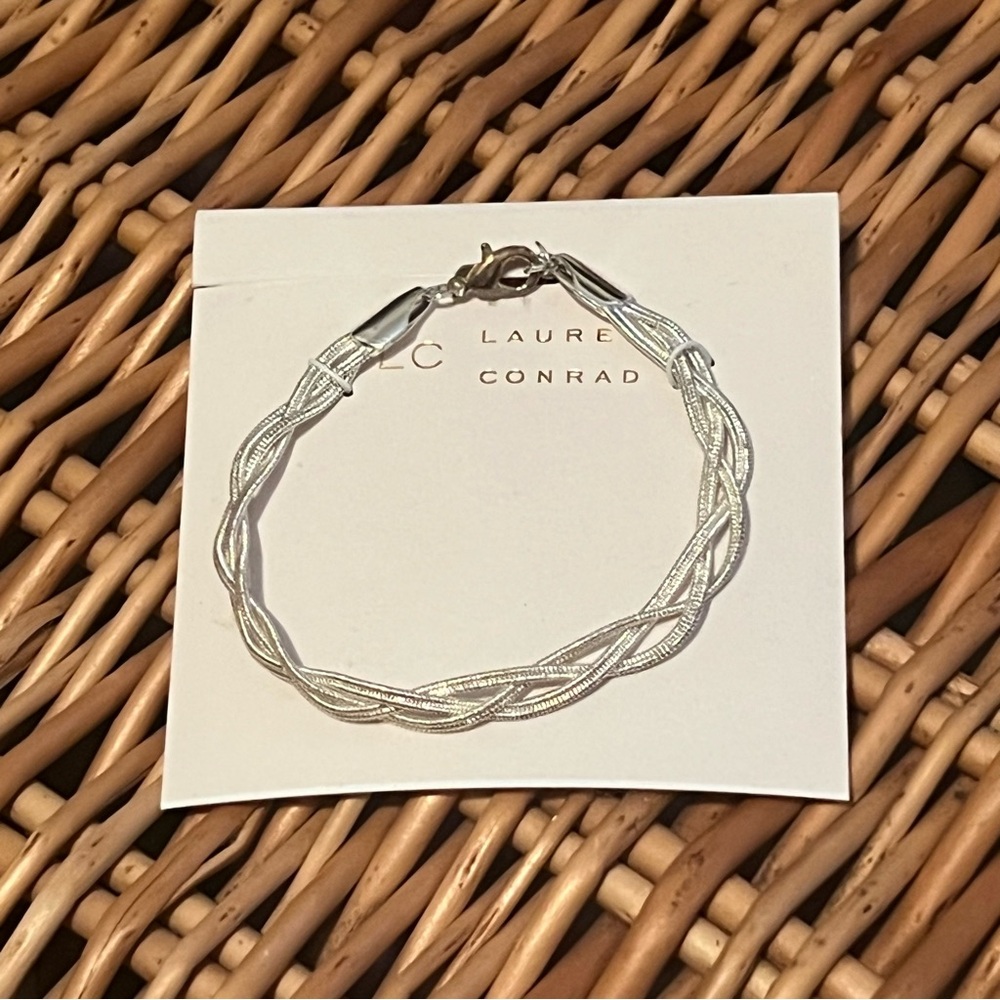LC Lauren Conrad Silver Twisted Bracelet - Picture 3 of 3